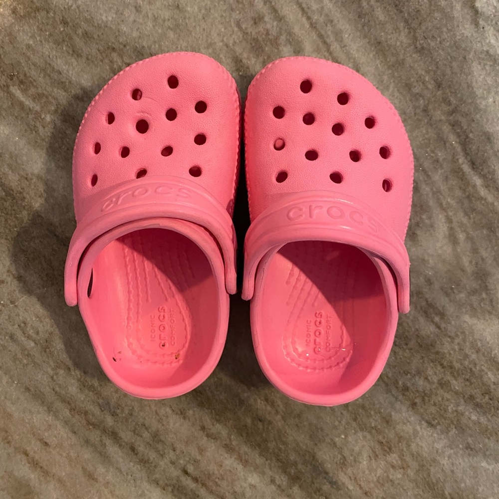 Pink CROCS!!